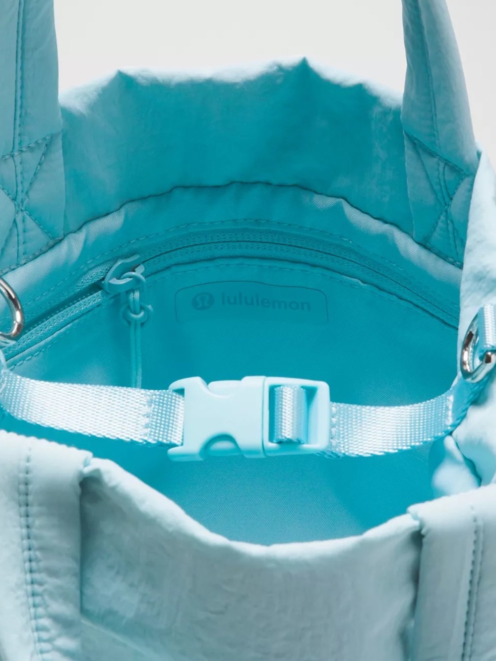 Lululemon Small Tote Bag - Foam Cloud/Silver NWT - Picture 3 of 10